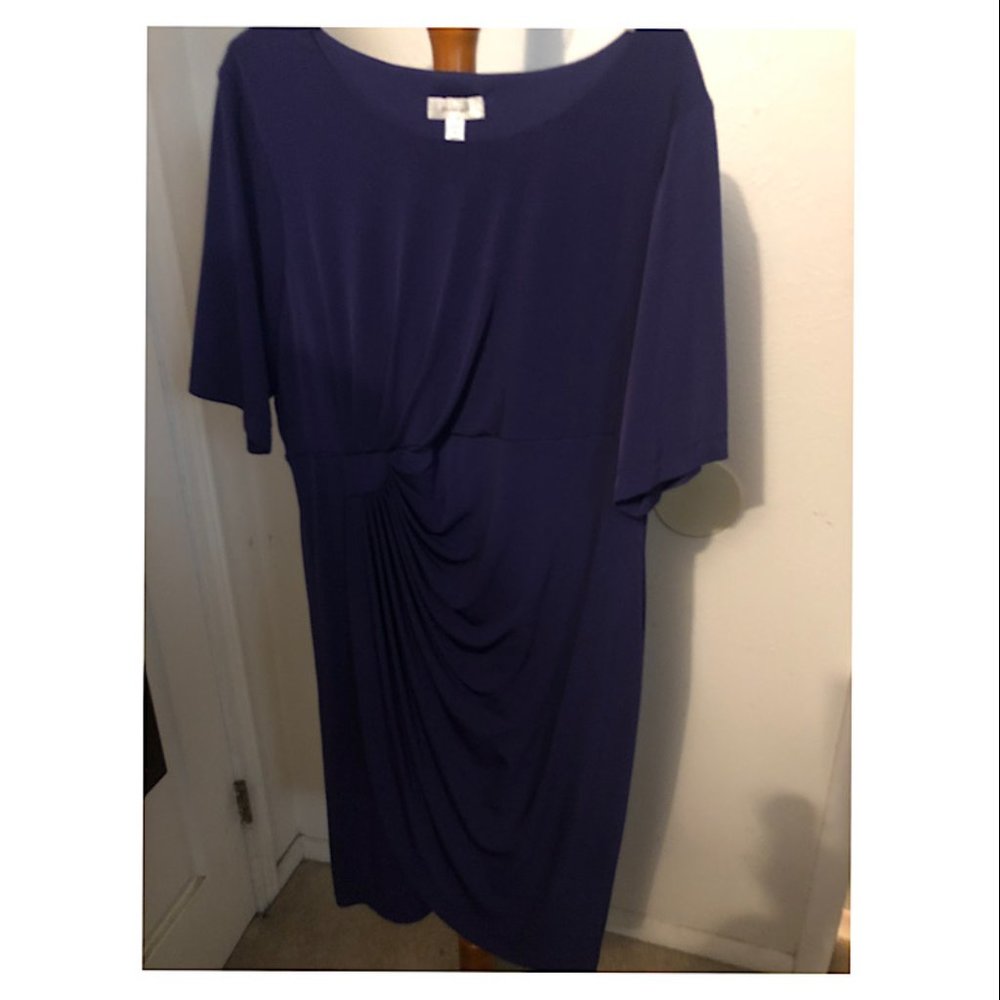 Dressbarn Purple Dress Size 20 Woman